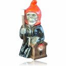 Gruseliger Zwerg Sensenmann mit Sense u. Totenkopf...