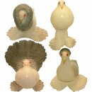 Tauben Tierfiguren Garten Deko witzig